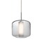 Besa Lighting Niles 10 Cord Pendant, Clear Bubble/Opal, Bronze, 1x60W Incandescent 1JT-NILES10CO-BR - alternate 1